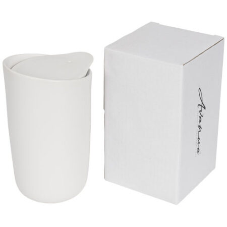 Mysa 410 ml double-walled ceramic tumbler