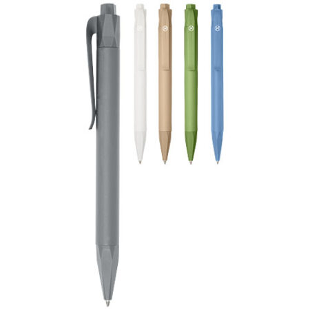 Terra corn plastic ballpoint pen (blue ink)