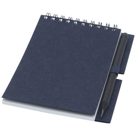 Luciano Eco wire notebook with pencil - small
