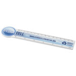 Tait 15 cm circle-shaped recycled plastic ruler