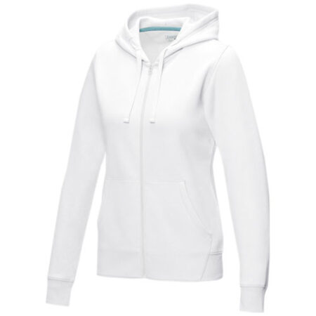 Ruby women’s GOTS organic recycled full zip hoodie