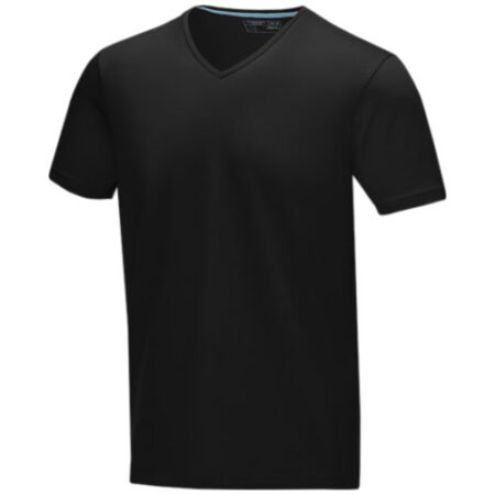Kawartha short sleeve men's organic v-neck t-shirt