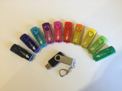 Memory sticks with engraving