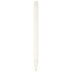 Chartik monochromatic recycled paper ballpoint pen with matte finish (black ink)