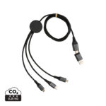 Terra RCS recycled aluminium 120 cm 6-in-1 cable