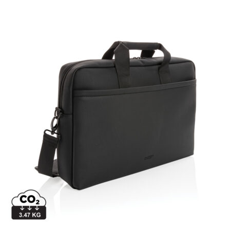 Swiss Peak deluxe PU laptop bag PVC free