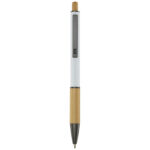 Darius recycled aluminium ballpoint pen (blue ink)