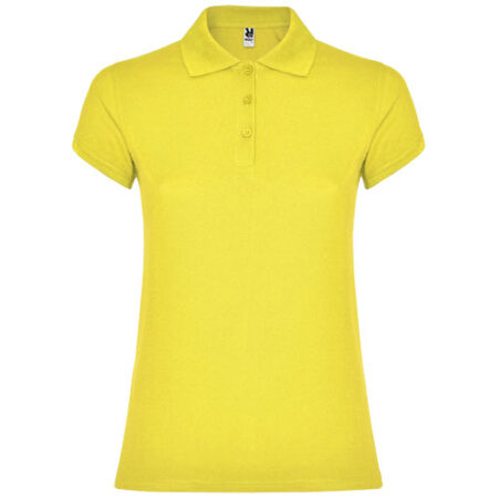Star short sleeve women's polo