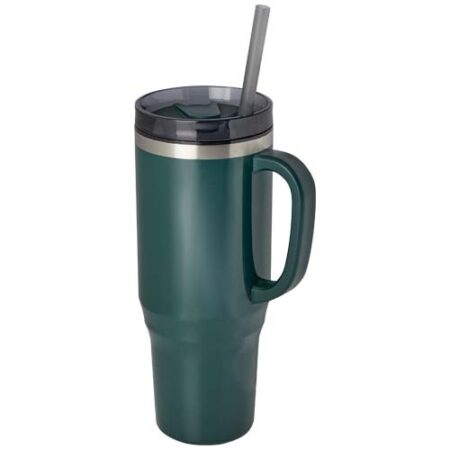 Melbourne 1200 ml RCS certified insulated tumbler with straw
