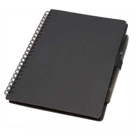 Slate A5 reusable hard cover notebook and pen set (black ink)
