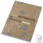 Novella Austen A5 recycled soft cover kraft notebook - 100 sheets