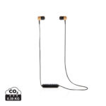 Bamboo wireless earbuds