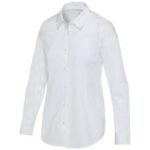 Carnelian poplin women's shirt