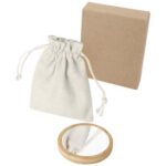 Lustre bamboo mirror