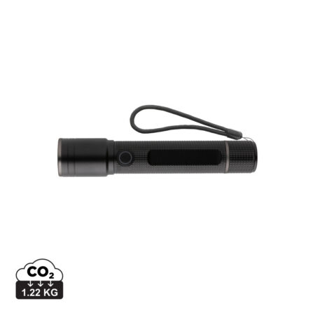 Gear X RCS recycled aluminium USB-rechargeable torch
