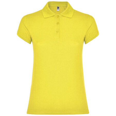 Star short sleeve women's polo