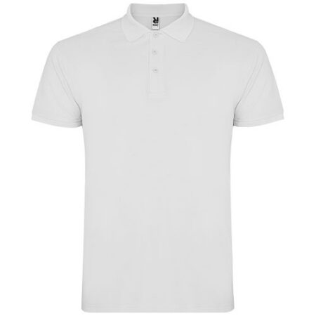 Star short sleeve men's polo