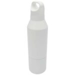 Odessy 600 ml RCS certified recycled stainless steel insulated bottle with 300 ml cup