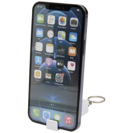 Aggia recycled plastic phone stand with fidget toy