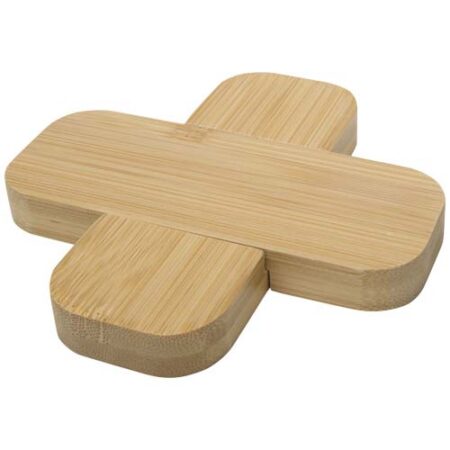 Croc bamboo trivet - small