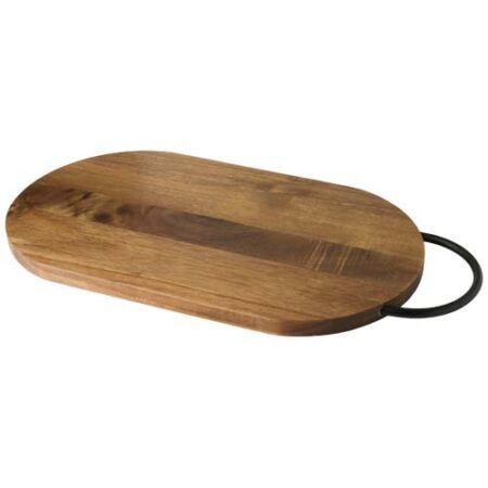 Julienne acacia wood chopping board with handle