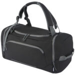 Aqua GRS recycled water resistant duffel backpack 35L