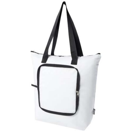 EcoFold RPET foldable tote cooler bag 15L