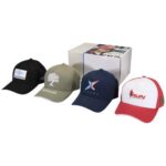 Recycled caps sample box