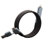 SCX.design C52 100W 4-in-1 rPET magnetic ultra fast charging cable
