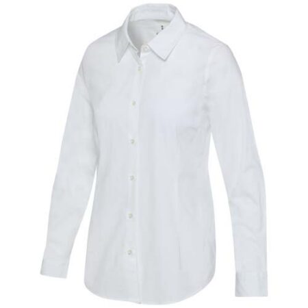 Carnelian poplin women's shirt