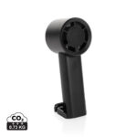 Twist RCS recycled plastic re-chargeable portable fan