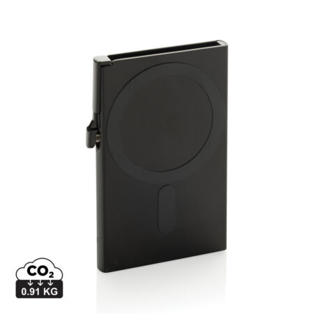 Standard aluminium RFID magnetic phone cardholder
