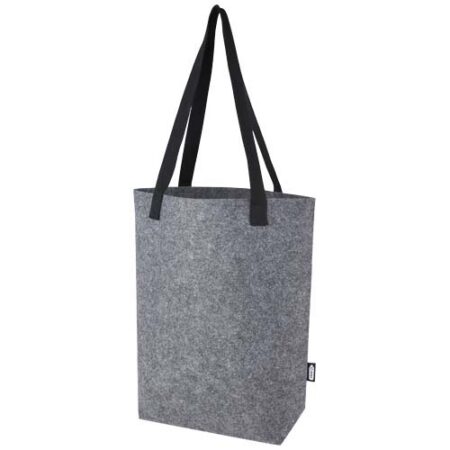 Felta GRS recycled felt tote bag with wide bottom 12L