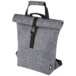 Felta GRS recycled felt roll-top bike bag 13L