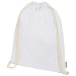 Odisha 140 g/m² OCS organic drawstring bag 5L