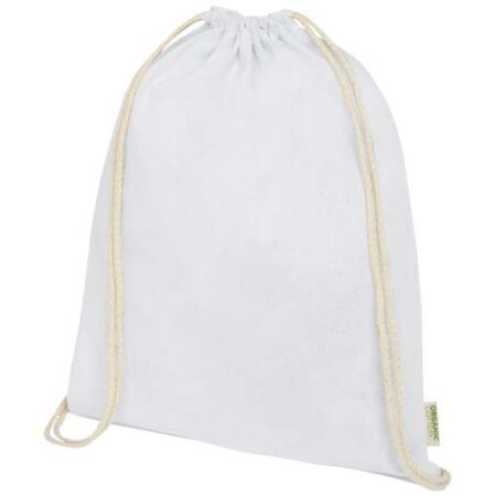Odisha 140 g/m² OCS organic drawstring bag 5L
