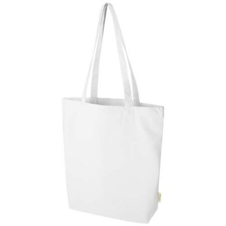Odisha 180 g/m² OCS organic wide bottom tote bag 11L