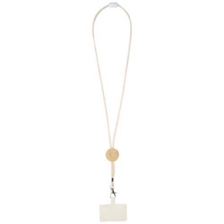 Adhab smartphone lanyard with bamboo details