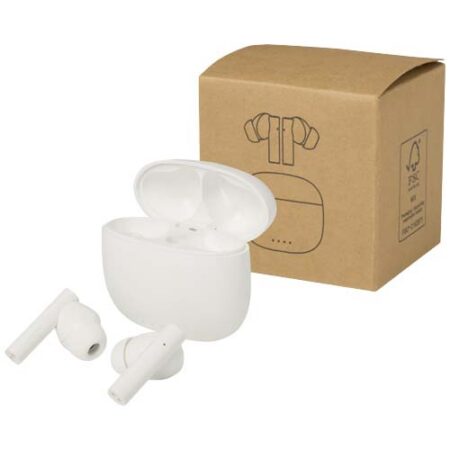 Alterf recycled plastic True Wireless Bluetooth earbuds with silicone eartips