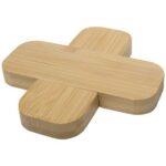 Croc bamboo trivet - small