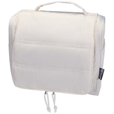 Puffer GRS recycled hangable toiletry bag 8L