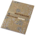 Novella Austen A5 recycled soft cover kraft notebook - 50 sheets