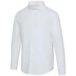 Carnelian poplin men's shirt