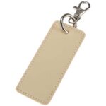 Resi Plus GRS recycled rectangle charm keychain