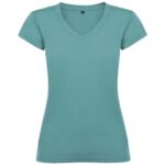 Victoria 155 g/m² short sleeve women's v-neck t-shirt
