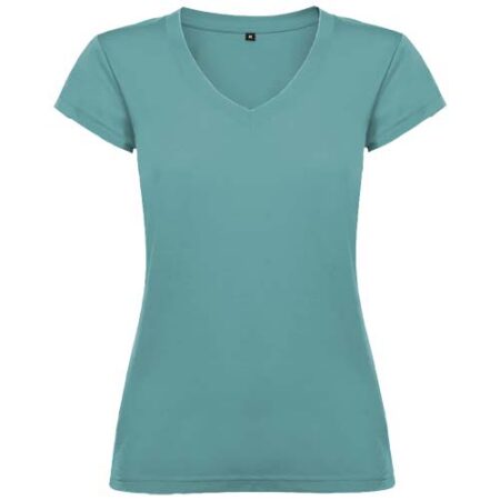 Victoria 155 g/m² short sleeve women's v-neck t-shirt