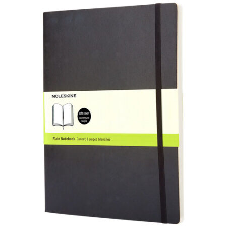 Classic XL soft cover notebook - plain