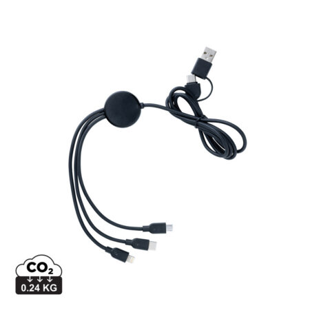 RCS recycled TPE and recycled plastic 4-in-1 cable