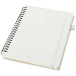 Liss A5 recycled plastic hard cover spiral notebook