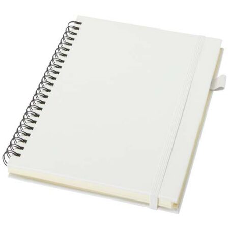 Liss A5 recycled plastic hard cover spiral notebook